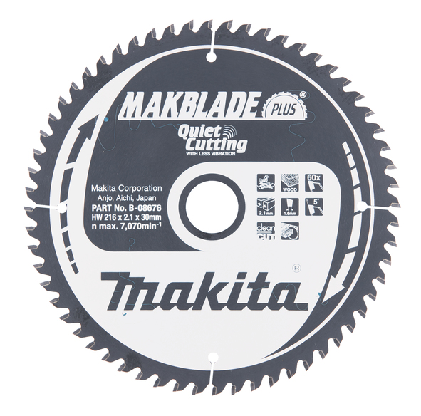 Makita B-08676 pilový kotouč 216x30 60 Z