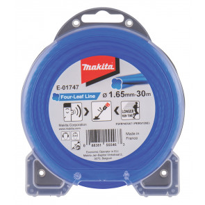 Makita E-01747 struna nylonová 1,65mm, modrá, 30m, speciální pro aku stroje