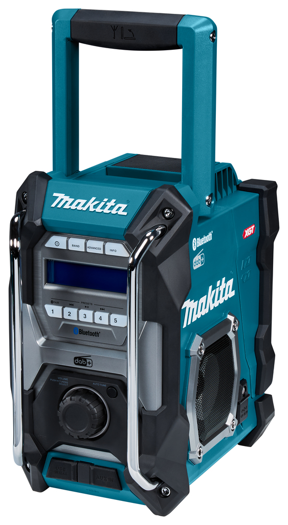 Makita MR004G Aku rádio DAB s Bluetooth, Li-ion CXT, LXT, XGT,12V-40V Z
