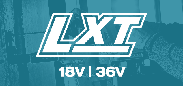 Systém 18V LXT® nabízí největší kompatibilitu baterií na trhu