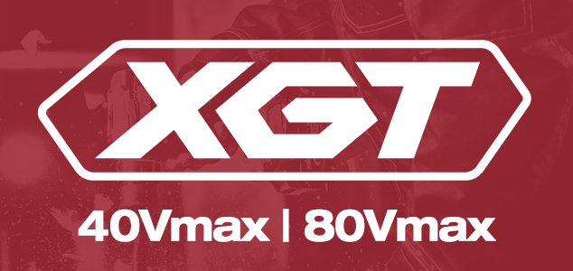 XGT® je nejnovější 40V systém, který také napájí 80V nářadí